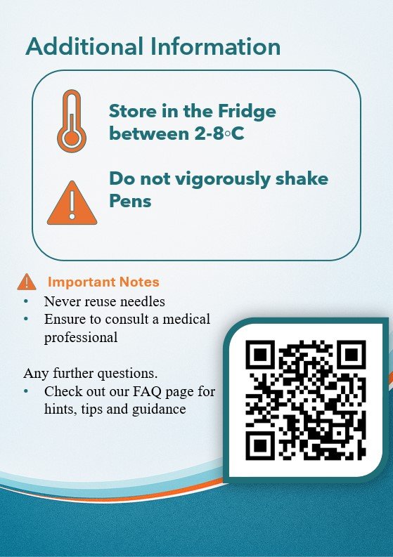 Store correctly in refrigerated conditions and follow all safety guidance.
